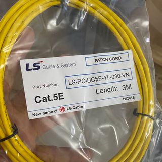 Cáp UTP Cat5e, Cat6 (LS cable) giá sỉ