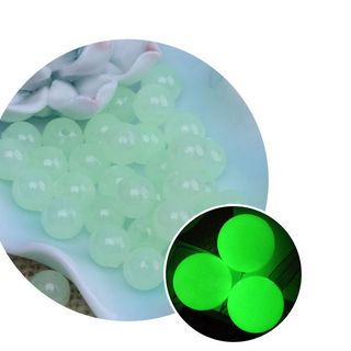 Gói 50 hạt xỏ chuỗi phát sáng dạ quang trong đêm