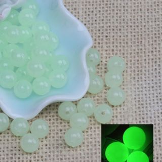 Gói 50 hạt xỏ chuỗi phát sáng dạ quang trong đêm