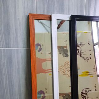 Gương soi toàn thân decor (khung nhôm cao cấp)