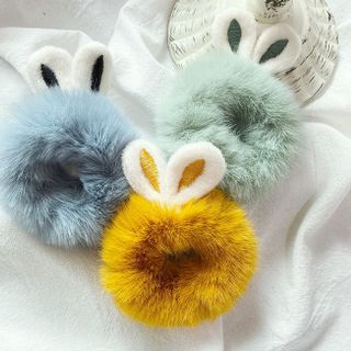 Cột tóc lông hình tai thỏ dễ thương