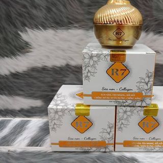 kem R7 vàng 12g : kem nám ,tàn nhang , đồi mồi ,chống đỏ da , ngừa dị ứng , chống nắng.