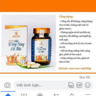 Đông trùng hạ thảo sấy thăng hoa Hector