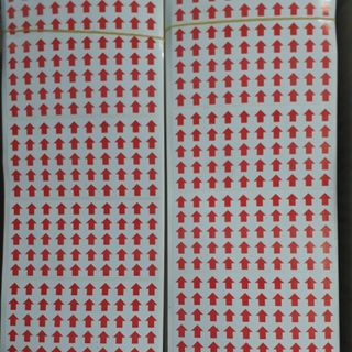 Tem mũi tên 10x10mm (350 tem)