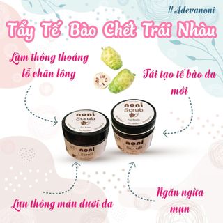 Tẩy tế nào chết mặt Noni scrub
