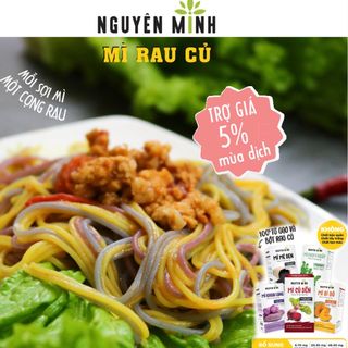 Combo Khỏe khoắn: 1 hộp viên rau 120v + 5 hộp mì rau củ: 445k được tặng thêm 1 hộp mì rau củ trị giá 50k