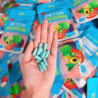 Viên uống detox khử mỡ Cholesterol