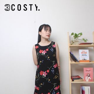 Váy Ngủ, Đầm Mặc Nhà Tole (Lanh) 3COSTY. B2VSN Nhiều Họa Tiết