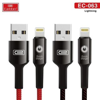 Cáp sạc tự ngắt Earldom EC-063 ( tự ngắt trên iphone )
