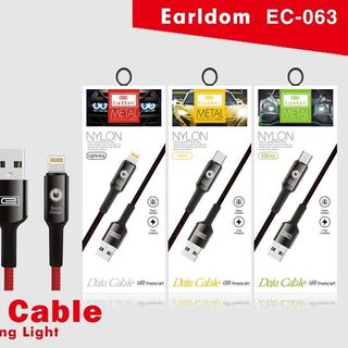 Cáp sạc tự ngắt Earldom EC-063 ( tự ngắt trên iphone )
