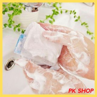 [Dùng Là Sướng] Túi Lưới Tạo Bọt Bánh Xà Bông (Xà Phòng) 2 Lớp Siêu Kute