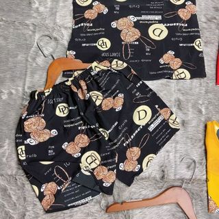 Bộ Lụa đùi nữ cực mát