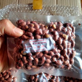 Lạc Rang Húng Lìu 100G FREESHIPThơm Ngon Đặc Biệt / Lạc Húng Lìu Đặc Sản Nam Định -