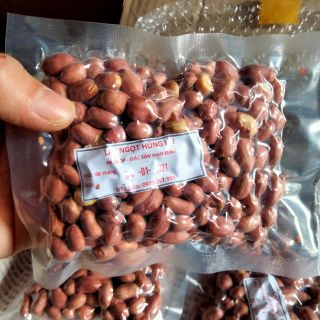 Lạc Rang Húng Lìu 100G FREESHIPThơm Ngon Đặc Biệt / Lạc Húng Lìu Đặc Sản Nam Định -