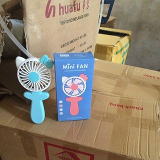 Quạt mini tích điện cầm tay