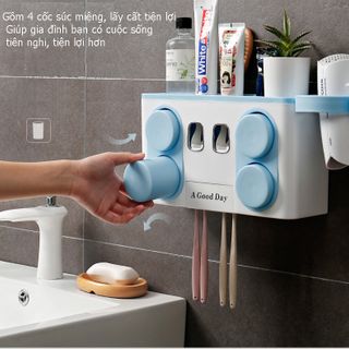 Hộp nhả kem đánh răng tự động