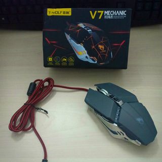 CHUỘT CÓ DÂY T-WOLF V7 LED USB