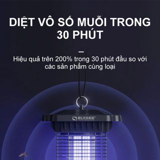 ĐÈN DIỆT CÔN TRÙNG VÀ MUỖI NGOÀI TRỜI ELYSEE SUPERNOVA-E15