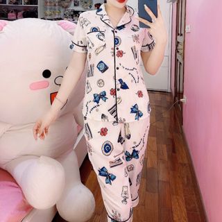 bộ lụa hình ngố