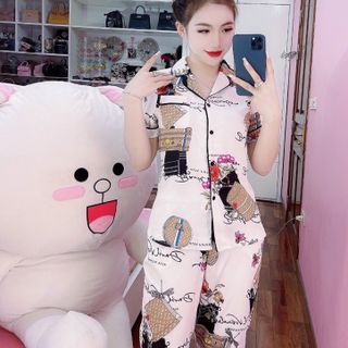 bộ lụa hình ngố