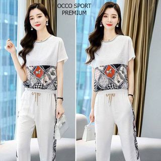 [CAO CẤP] BỘ THỂ THAO COTTON CAO CẤP PHỐI THUN 3D TT469.HOẠ TIẾT IN 3D SẮC NÉT [ NHẬT-HÀN QUỐC]