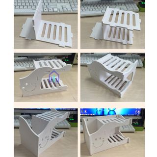 Kệ để đồ nhà tắm bằng gỗ [KHÁNG NƯỚC] để xà bông bàn chải gọn gàng
