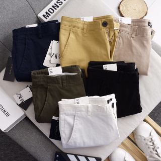 QUẦN SHORT DÂY KÉO CO GÃN