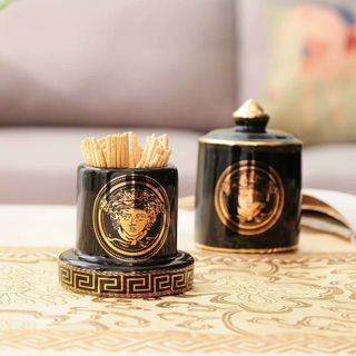 Hộp đựng tăm gốm sứ cao cấp