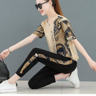 [CAO CẤP] BỘ THỂ THAO COTTON CAO CẤP PHỐI HỌA TIẾT TRẺ tRUNG THUN 3D TN08 [ NHẬT-HÀN QUỐC]