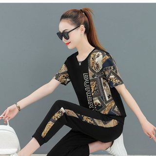[CAO CẤP] BỘ THỂ THAO COTTON CAO CẤP PHỐI HỌA TIẾT TRẺ tRUNG THUN 3D TN08 [ NHẬT-HÀN QUỐC]