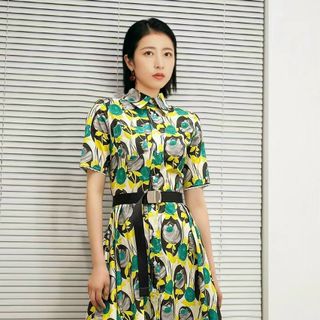 Đầm lụa siêu sang TK trẻ trung.