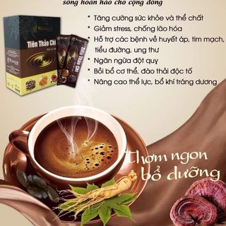 Bột Ca Cao Nhân Sâm Linh Chi Tiên Thảo Chi