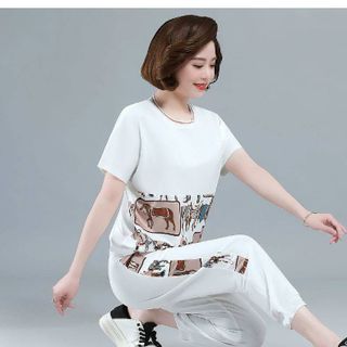[CAO CẤP] BỘ THỂ THAO COTTON CAO CẤP PHỐI HỌA TIẾT THUN 3D TT469 [ NHẬT-HÀN QUỐC]