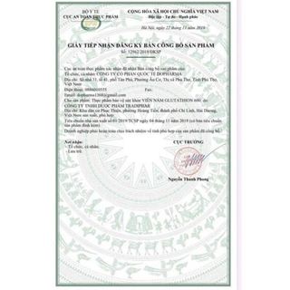 Viên Uống Trắng Da Glutathione 600