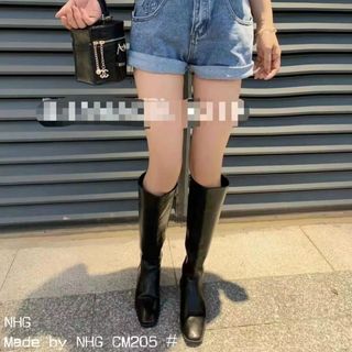 Quần short jeans thụng hàn quốc