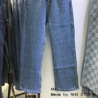 Quần jeans trendy form thường