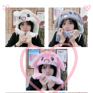 Mũ tai thỏ giật giật