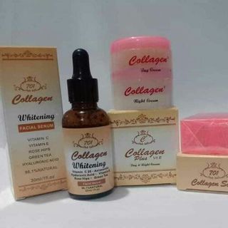Combo bộ kem trị nám collagen plus vit e có serum
