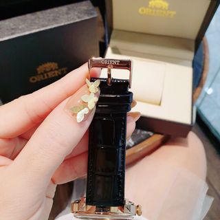 [ ]Đồng hồ nữ dây da vuông miko MK2762