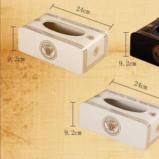 Hộp giấy bằng sứ cao cấp hình chữ nhật