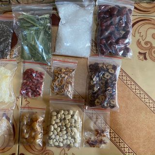Set chè dưỡng nhan lớn