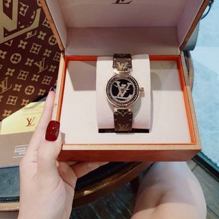 Đồng hồ nữ le vi mặt xoay cao cấp