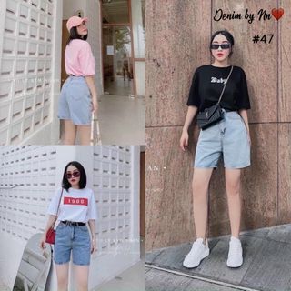 Quần short ngố jean nữ bigsize ms47 giá sỉ