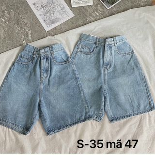 Quần short ngố jean nữ bigsize ms47