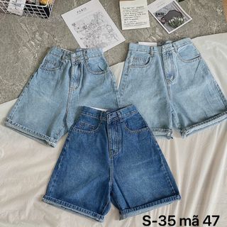 Quần short ngố jean nữ bigsize ms47