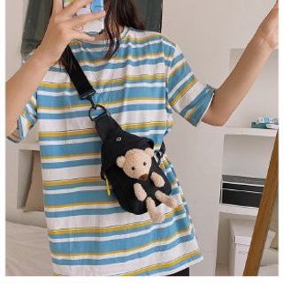 TÚI ĐEO CHÉO HÌNH GẤU NHỒI BÔNG