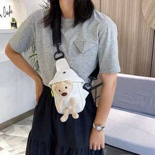 TÚI ĐEO CHÉO HÌNH GẤU NHỒI BÔNG