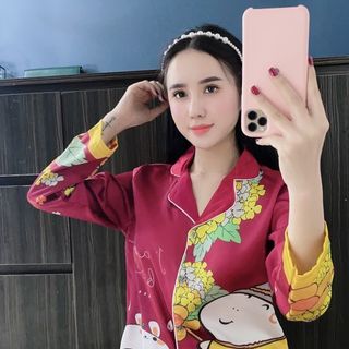 Bộ lụa satin - DD01