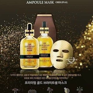 MẶT NẠ GIẤY VÀNG 24K