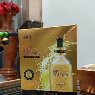MẶT NẠ GIẤY VÀNG 24K